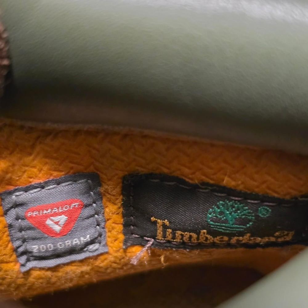 Timberland brown & orange boots size US 3 - Picture 8 of 8